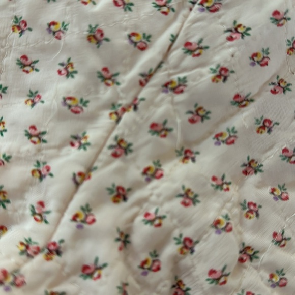 Precious Vintage Handmade Pink Floral Quilted Pajama Set - Picture 5 of 6